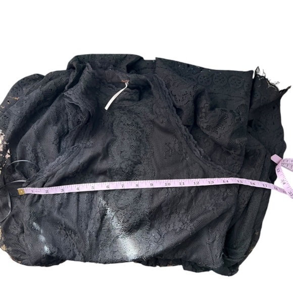 Free People Womens Mini Dress 2 Lace Witchy Fairygoth Whimsigoth Party Cocktail - Picture 14 of 15